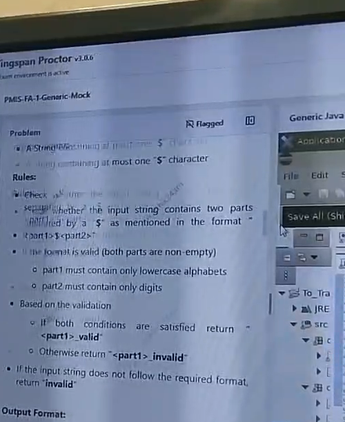 Question 1 Screen Capture